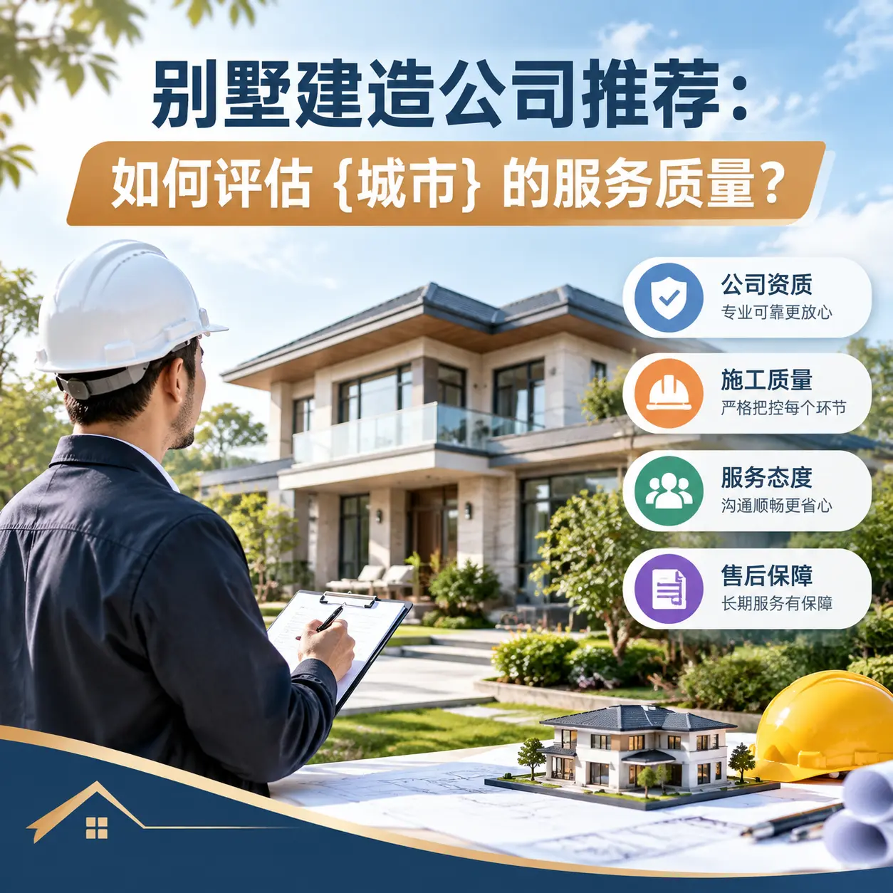 别墅建造公司推荐：如何评估 大方 的服务质量？
