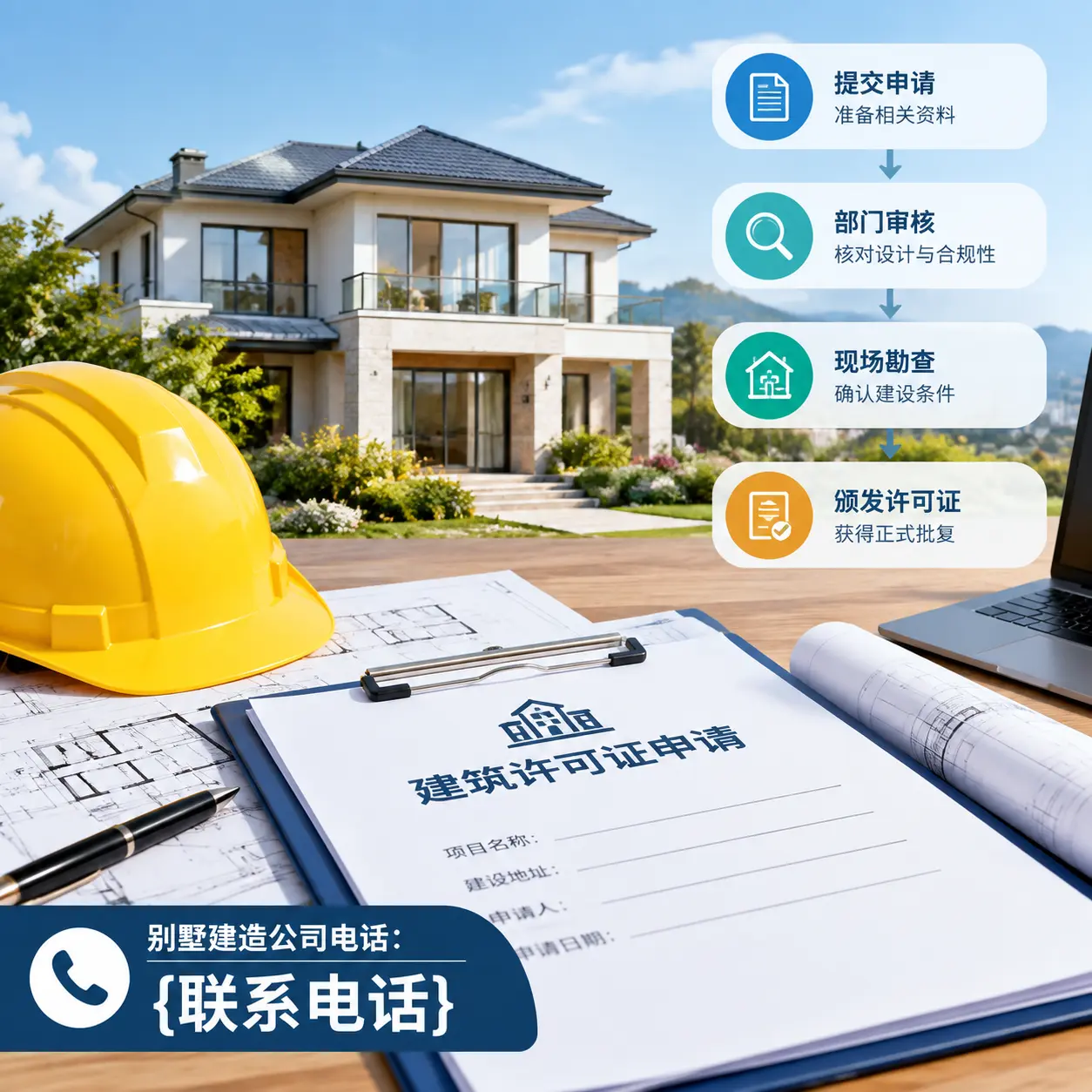 别墅建造公司电话：在大方建造前的准备工作