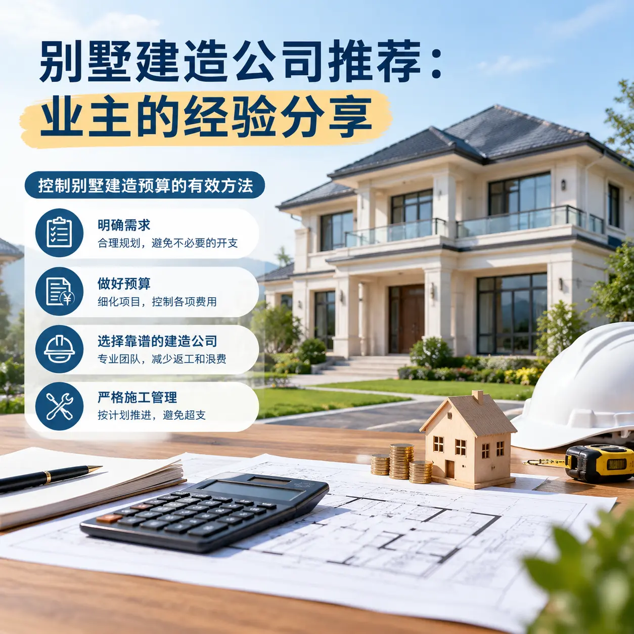别墅建造公司推荐： 大方 业主的经验分享