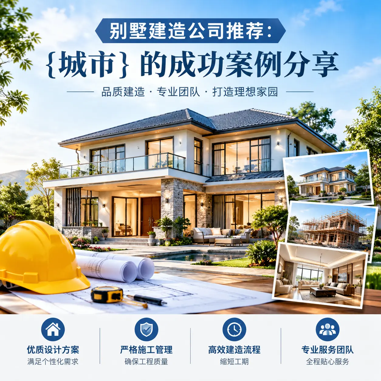 别墅建造公司推荐： 大方 的成功案例分享